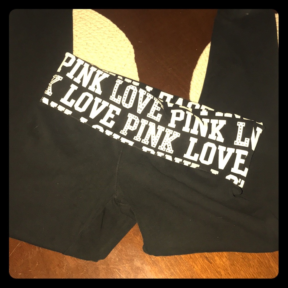 Victoria’s Secret Pink cotton leggings small
